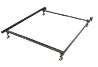 24rr Heavy Duty Steel Bed Frame (fits Twin, Full And Queen)