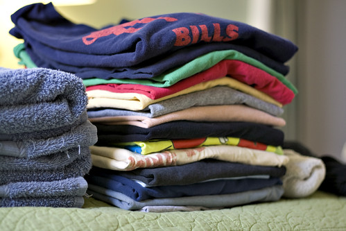 Fold Laundry in the Laundry Room