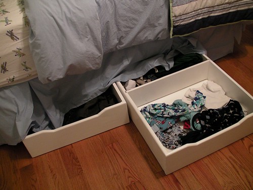 Hidden Bed Storage Space Saving Ideas