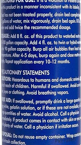 Blue Magic Conditioner 8 oz back label