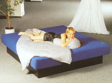 Hardside Waterbed Furniture With New Modern Look. Adjustable Mattresses.